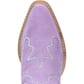 Dingo Women's Tiny Pony Suede Leather Booties - Lavender