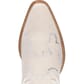 Dingo Women's Tiny Pony Suede Leather Booties - White