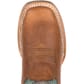 Durango Women's Lady Rebel Pro Western Boots Wheat/Tidal Teal Toe Profile