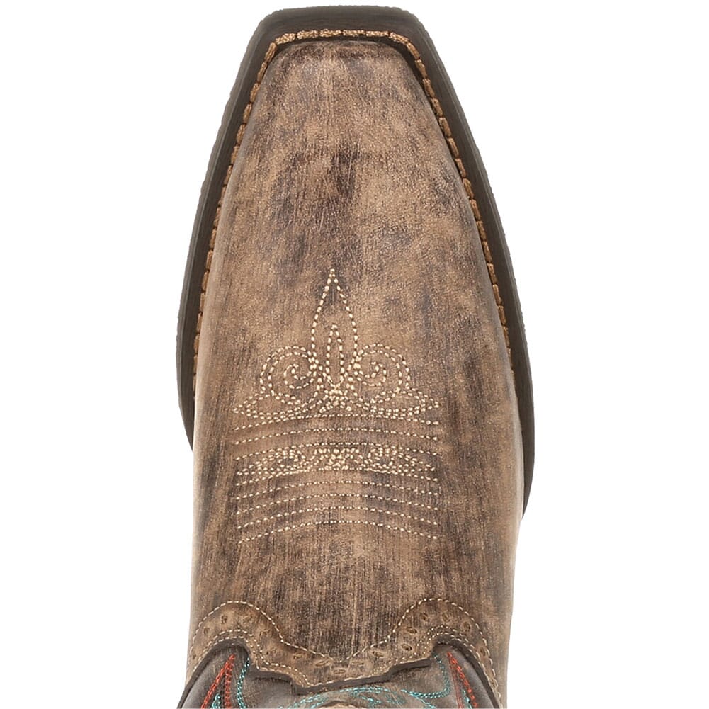 DRD0358 Durango Women's Crush Shortie Western Boots - Driftwood Sunset