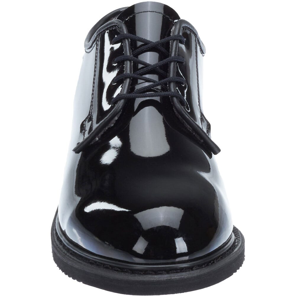 Bates Women's Lites High Gloss Uniform Oxfords - Black | elliottsboots