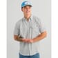 HUK Men's Tide Point Button-Down Shirt - Seagull