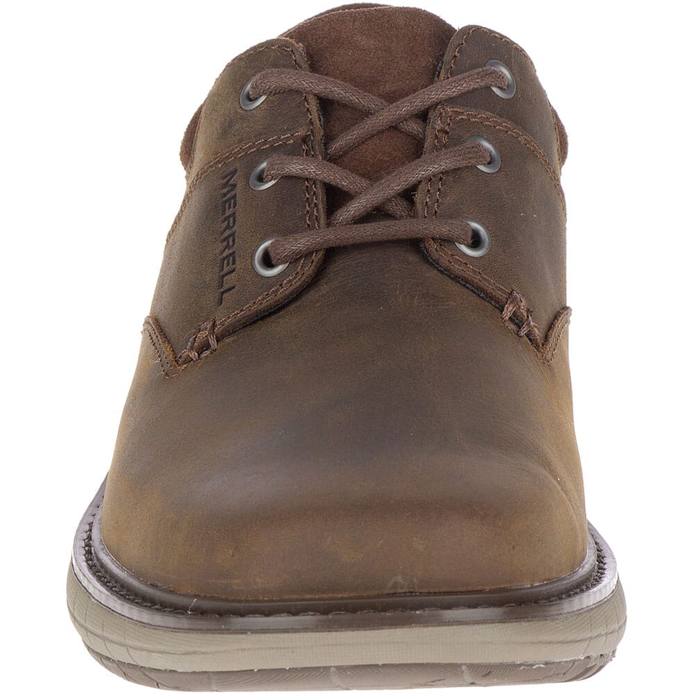 Merrell Men's World Vue Lace Casual Shoes - Dark Brown