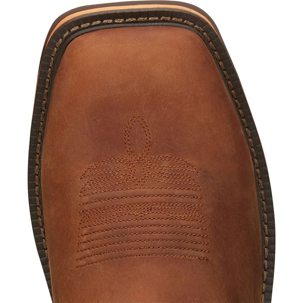 CR4011 Justin Original Men's Resistor WP Work Boots - Copper