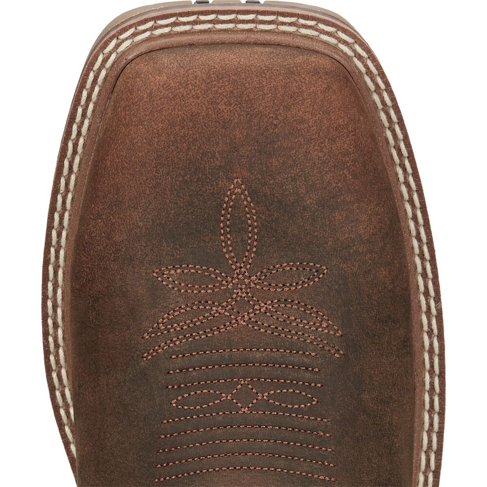 GR9063 Justin Men's Dusty Western Boots - Cedar Brown