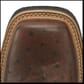 Justin Original Women's Kylee Safety Boots Burgundy/Rust Toe Profile