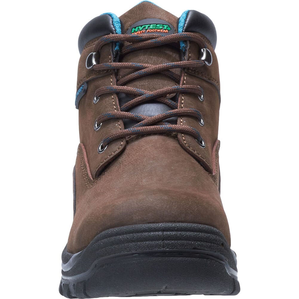 Hytest Women's Lithium Safety Boots - Brown