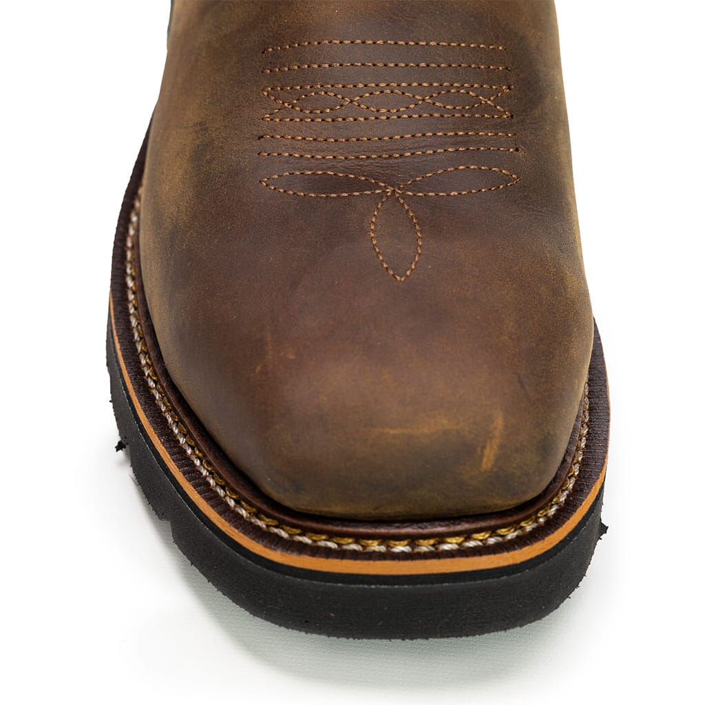 Thorogood Men's Western Work CT WP Safety Boots - Crazy Horse