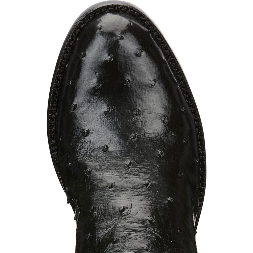EP3576 Tony Lama Men's Monterey Full Quill Western Boots - Black