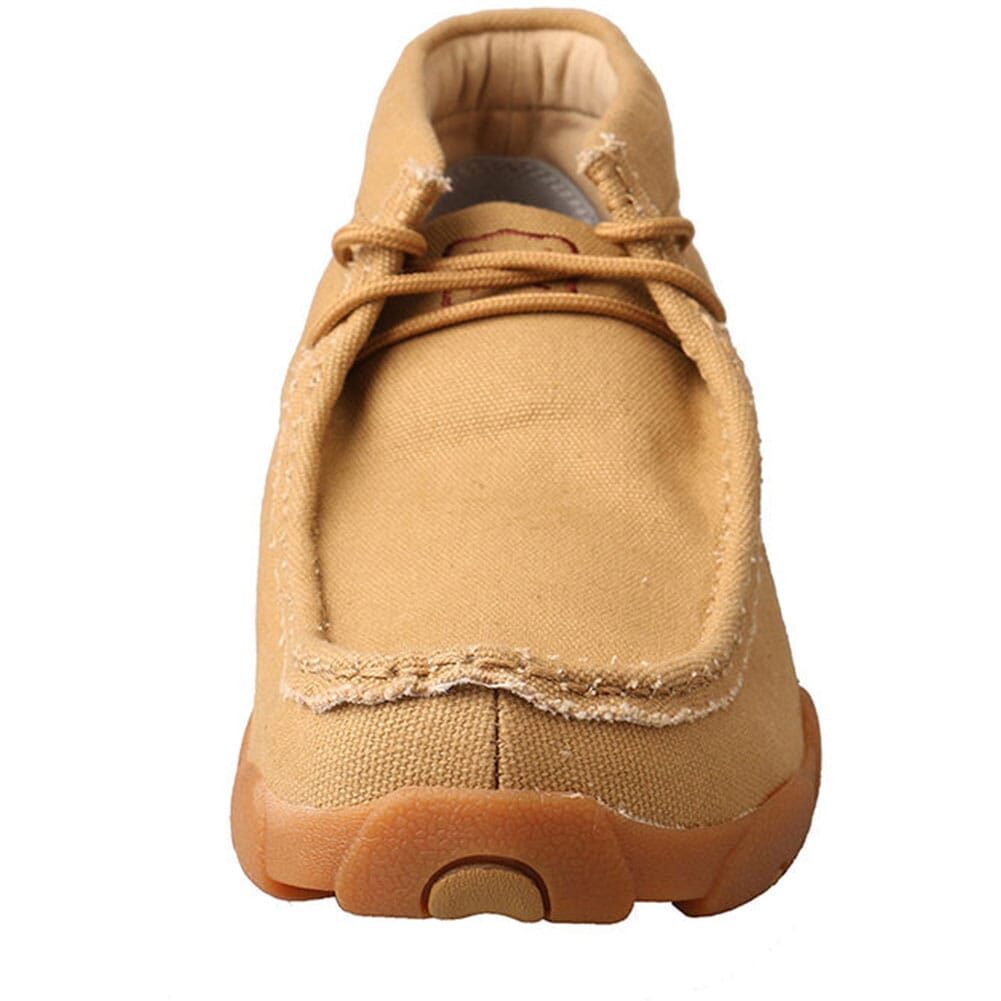 Twisted X Men's Driving Moccasin Shoes - Khaki Canvas