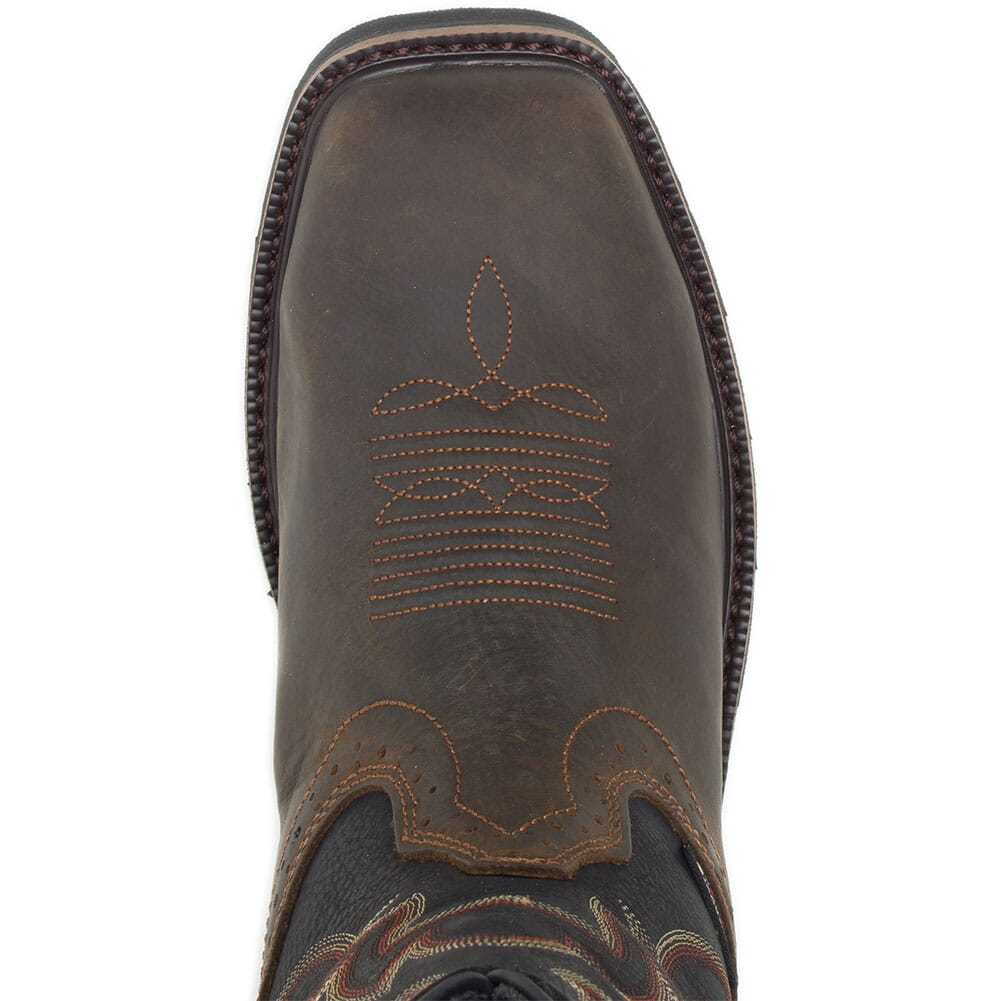 W10768 Wolverine Men's Rancher WP Work Boots - Black/Brown