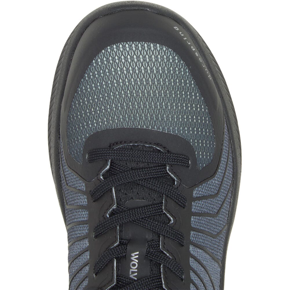 W211005 Wolverine Men's Bolt Vent Safety Shoes - Black/Blue
