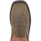 Wolverine Women's Rancher Arrow Safety Boots Blue/Brown Toe Profile