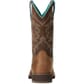 Ariat Women's Delilah Western Boots Distressed Brown Heel