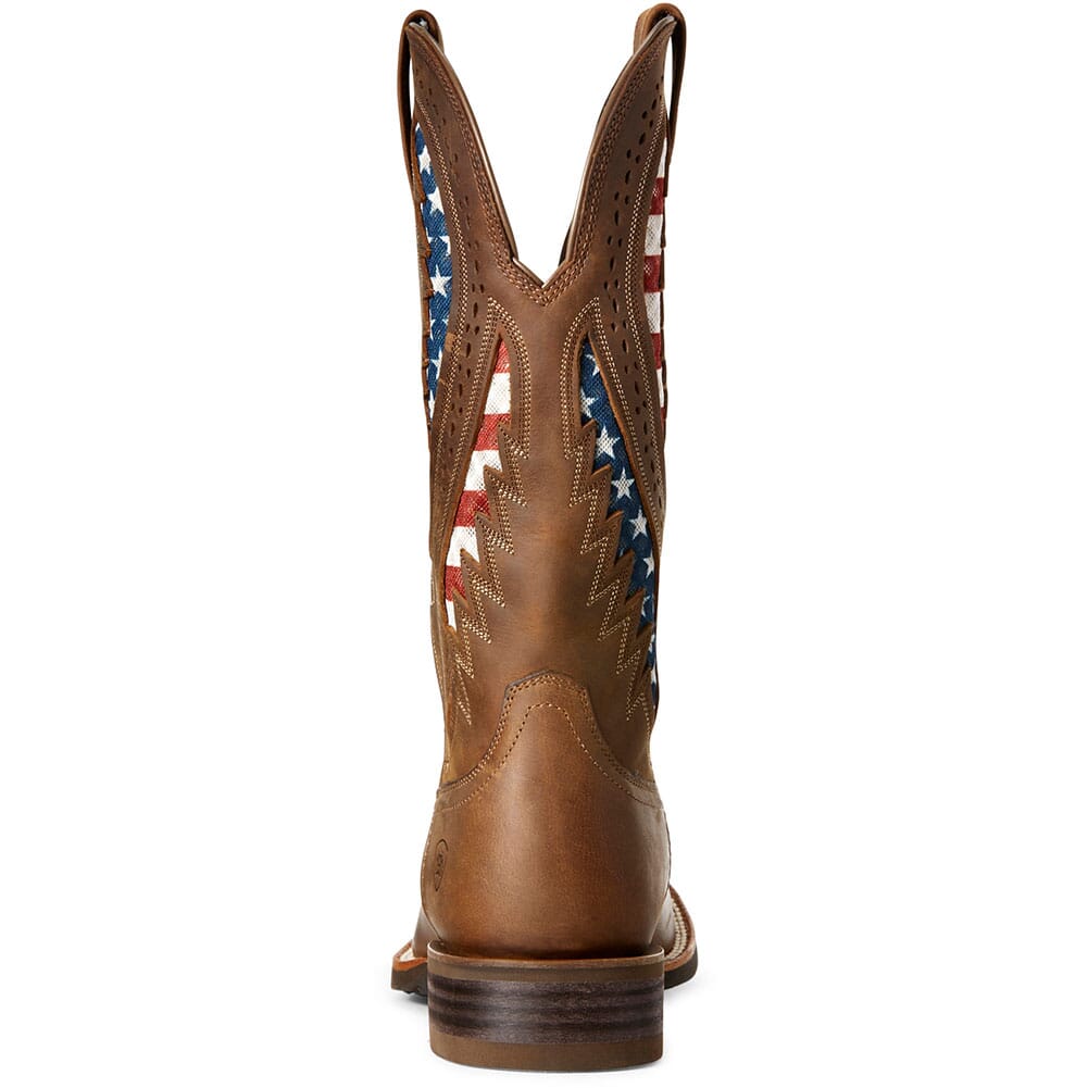 Ariat Men's Quickdraw VentTEK Western Boots - Distressed Brown