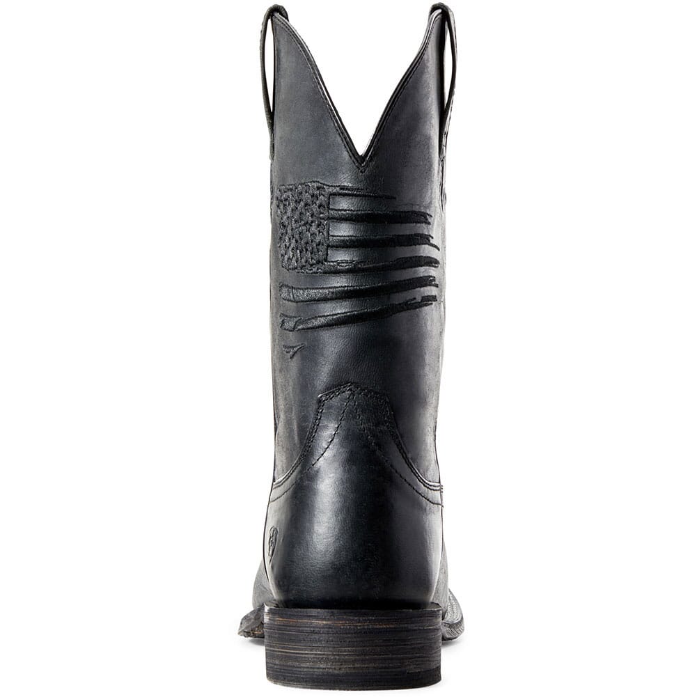 Ariat Men's Circuit Patriot Western Boots - Black Carbon