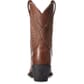 Ariat Women's Goldie Western Boots Distressed Cognac Heel