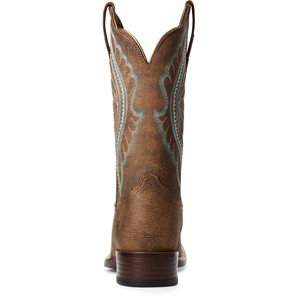 10034163 Ariat Women's Primetime Tack Western Boots - Tack Room Brown