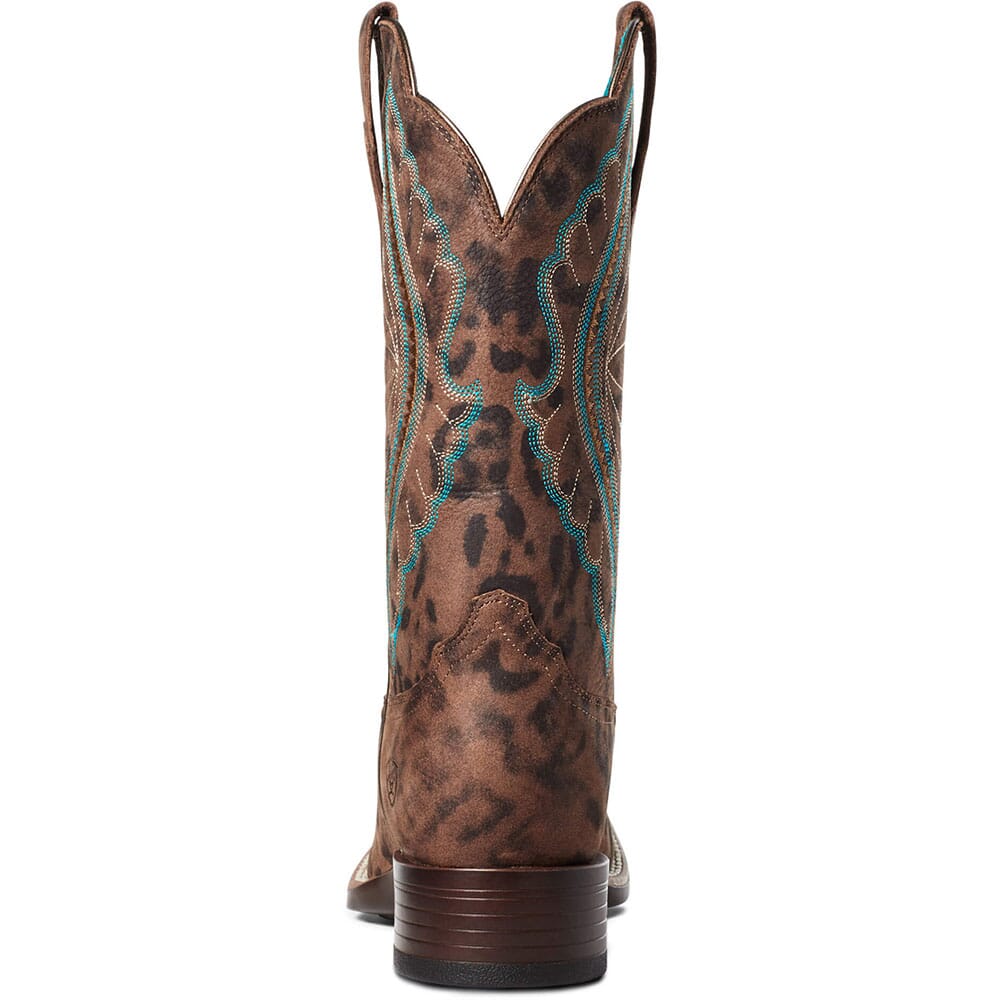 10035935 Ariat Women's Primetime Tack Western Boots - Faded Leopard
