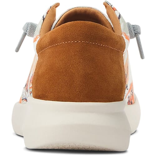 Ariat Men\'s Hilo Aloha Surfing Longhorn Print White Shoes 10D 10044512 Ariat Men main image 2