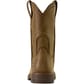 Ariat Men's Activator Pull On WP Safety Boots - Brown Bomber