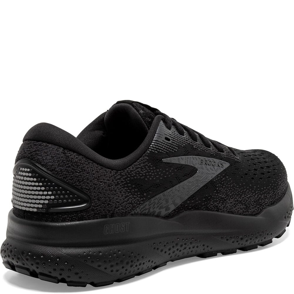 110418-020 Brooks Men's Ghost 16 Athletic Shoes - Black