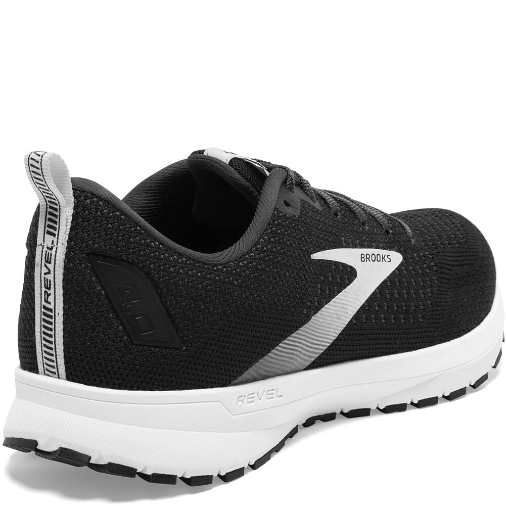 120337-063 Brooks Women's Revel 4 Running Shoes - Black/Oyster/Silver
