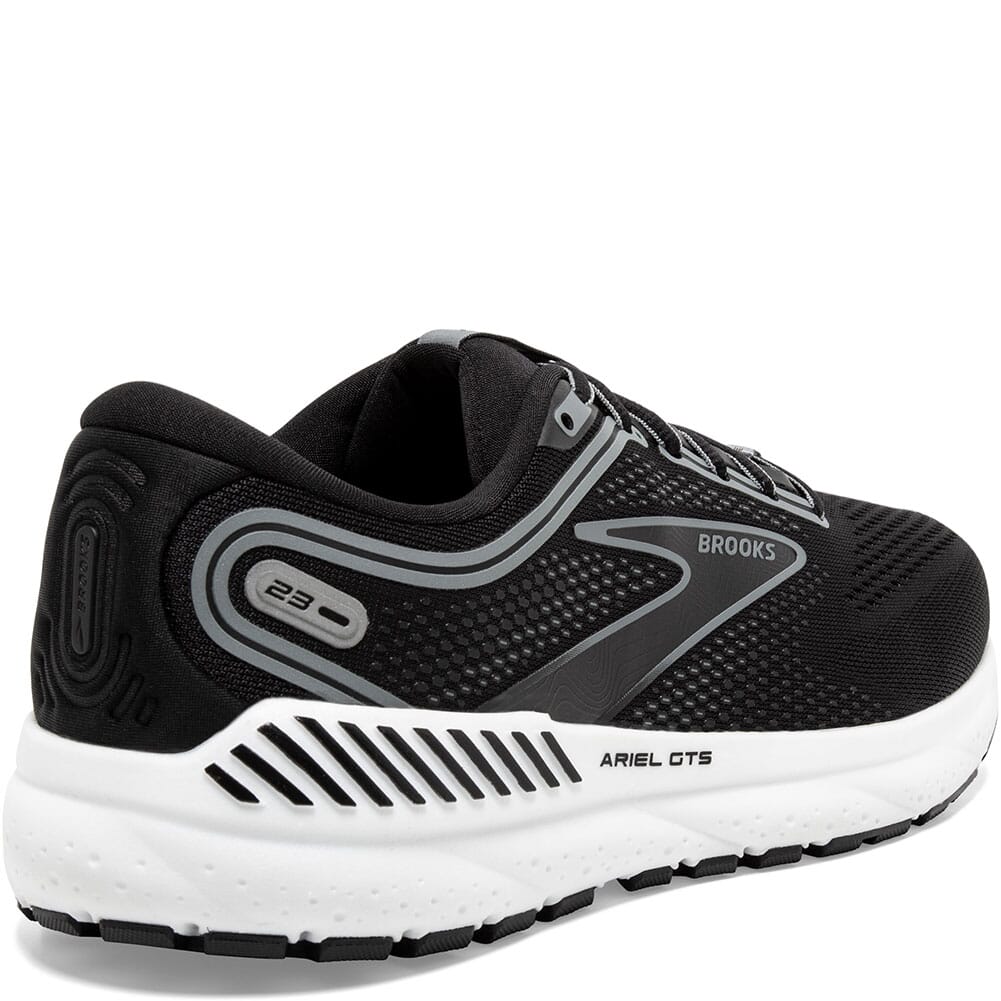 120390-090 Brooks Women's Ariel GTS 23 Running Shoes - Black/White