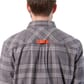 BRUNT Men's Heavy Duty Flannel Shirt heel
