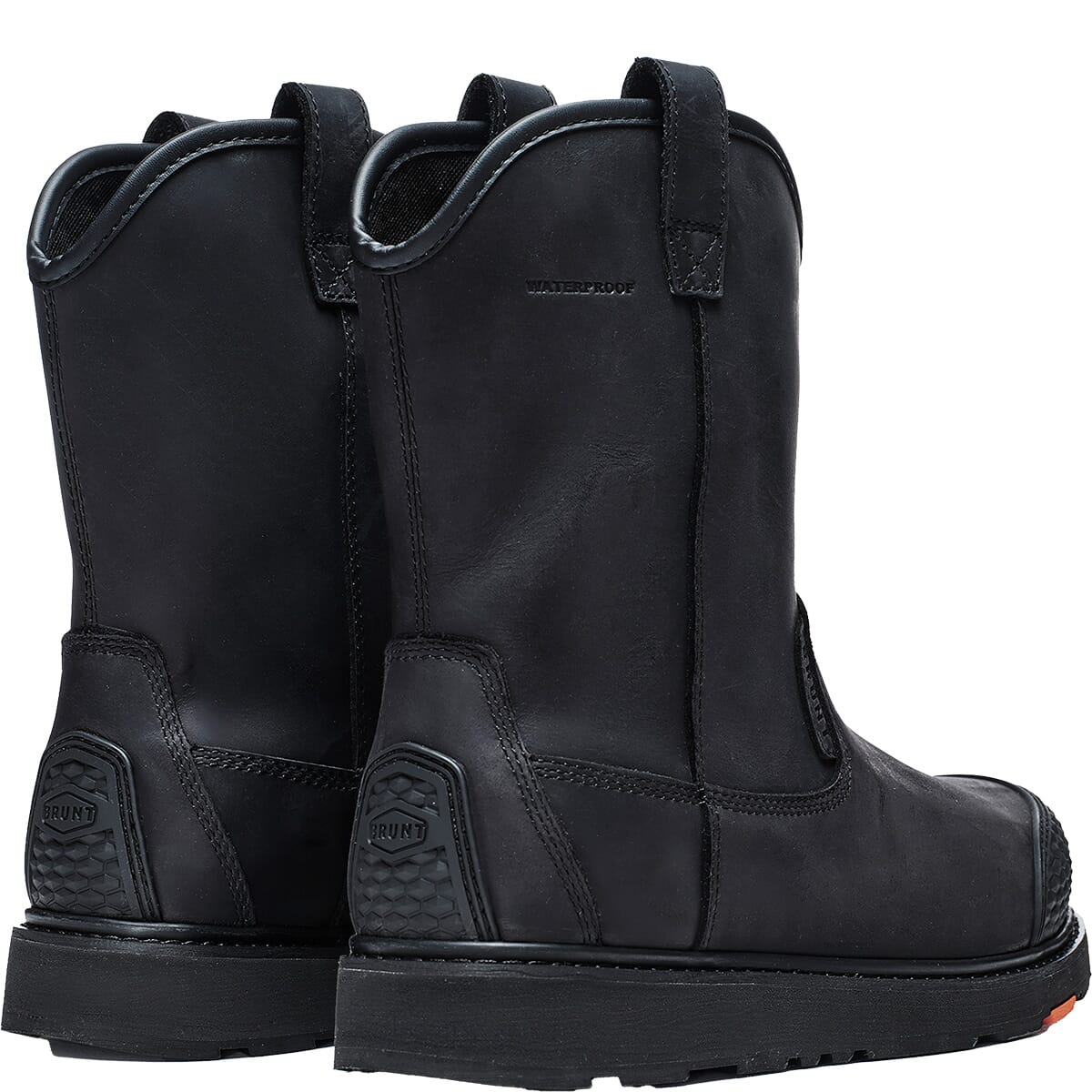 BRUNT Men's Bolduc LE Brunt Toe CT Safety Boots - Black