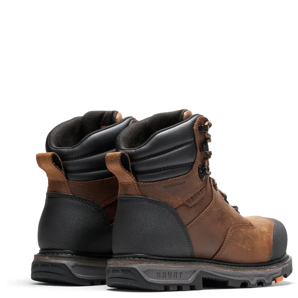 Brunt Men's Mulder WP CT EH Safety Boots - Brown | elliottsboots