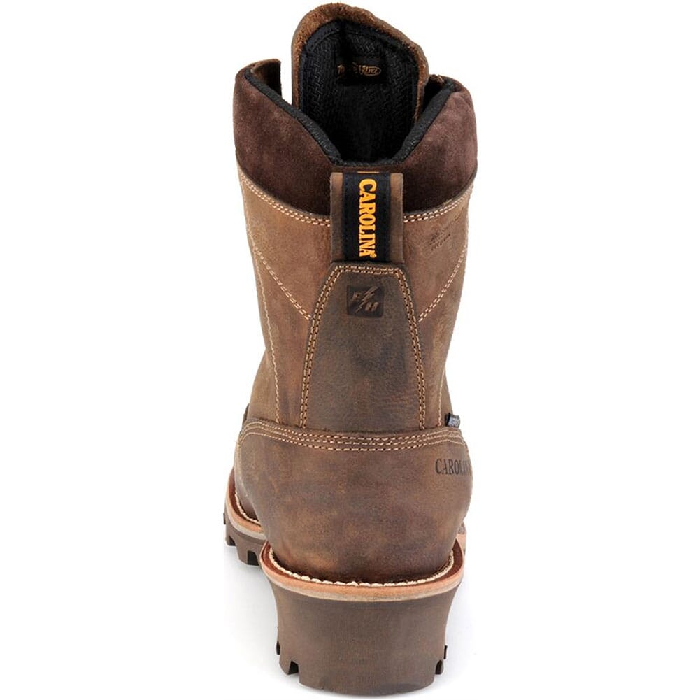 Carolina Men's WP Membrane Safety Boots - Brown