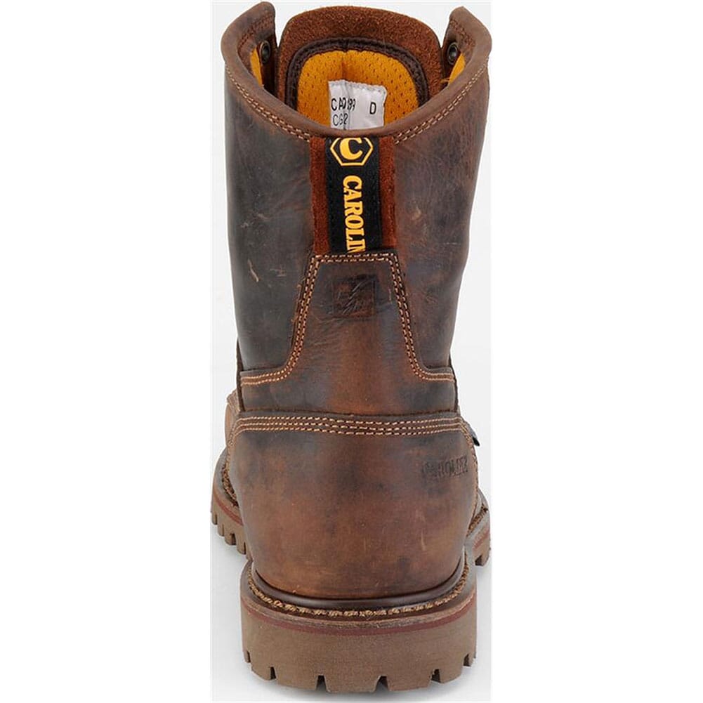 Carolina Men's 8IN Grizzly Work Boots - Cigar