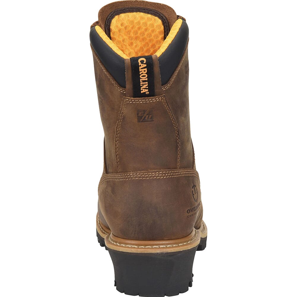 Carolina Men's Poplar Safety Boots - Dark Brown