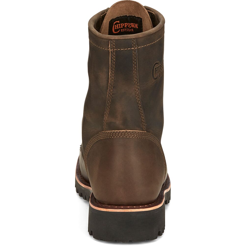 NC2085 Chippewa Men's Classic 2.0 Lace Safety Boots - Chocolate Apache