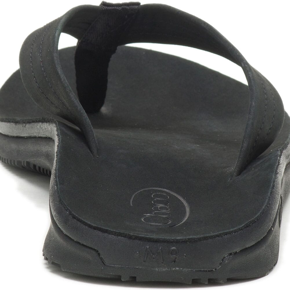 Chaco Men's Classic Leather Flip Flop - Black