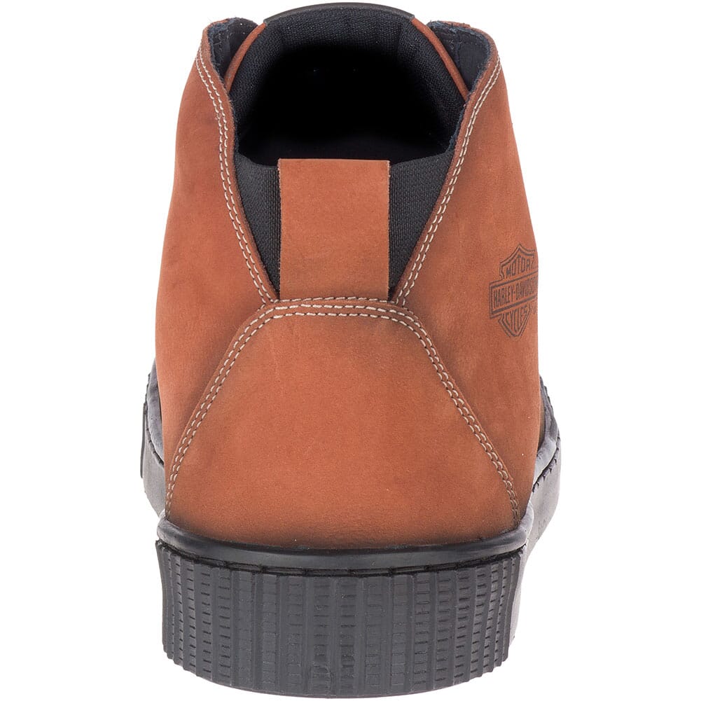 Harley Men's Barren Casual Sneakers - Rust | elliottsboots