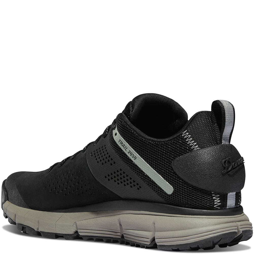61275 Danner Men's Trail 2650 Hiking Shoes - Black/Gray