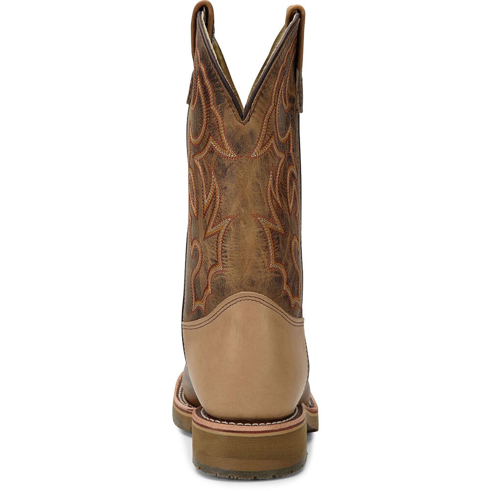 Double H Men's Oldtown Folklore Safety Ropers - Brown