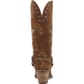 Dingo Women's Lucky Stars Suede Leather Boots - Brown