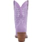 Dingo Women's Tiny Pony Suede Leather Booties - Lavender