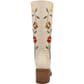 Dingo Women's Bloom Leather Boots - White