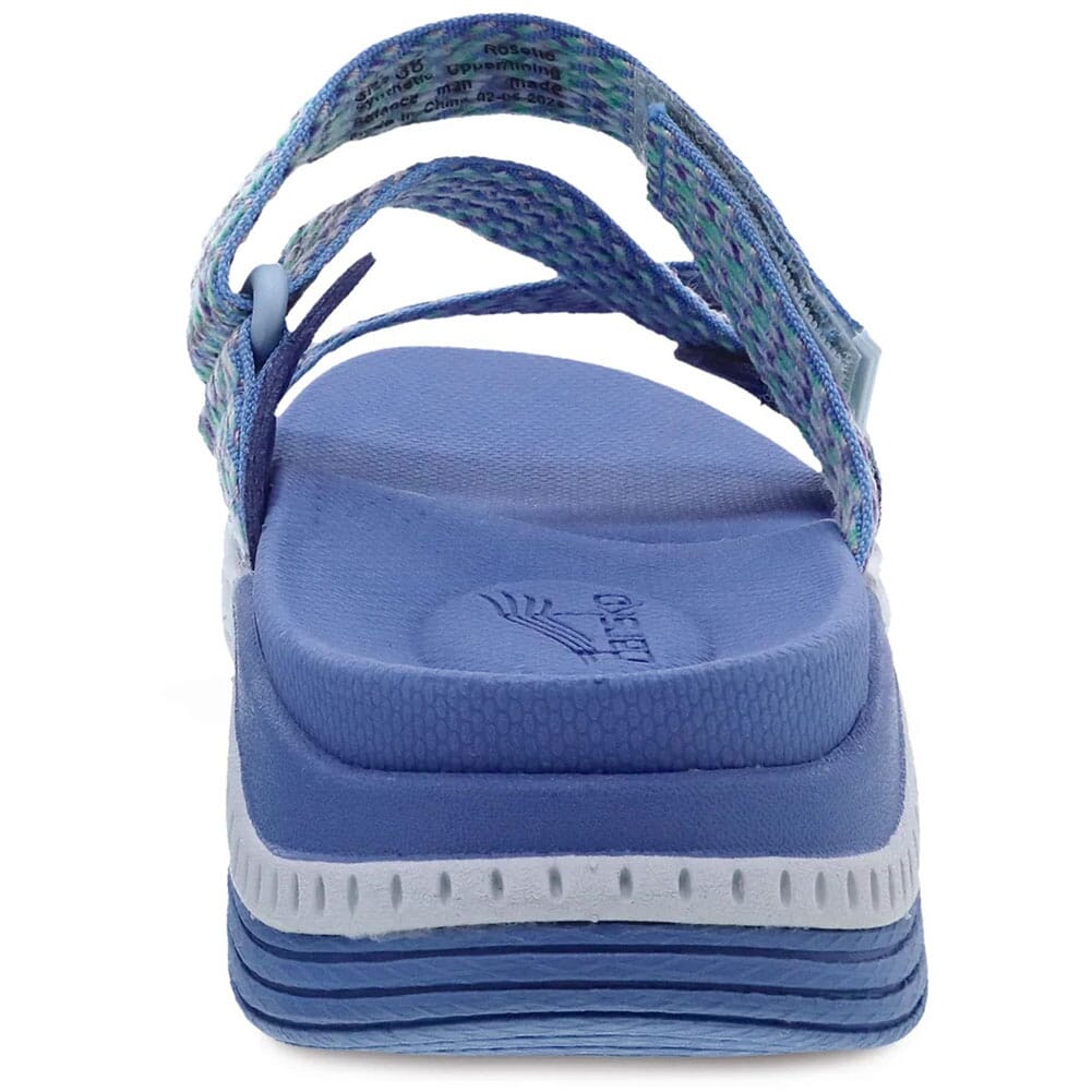 4916-545400 Dansko Women's Rosette Sandals - Blue Multi