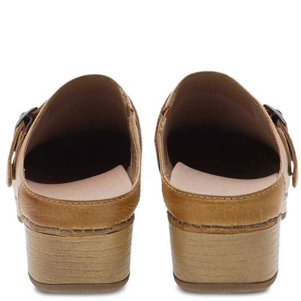 Dansko Women's Berry Casula Slip Ons - Tan Milled Burnished Dansko Women's Berry Casula Slip Ons - Tan Milled Burnished