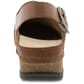 Dansko Women's Merrin Casual Shoes Tan Burnished Heel