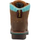 Dan Post Women's Janesville Western Boots Tan/Turquoise Heel