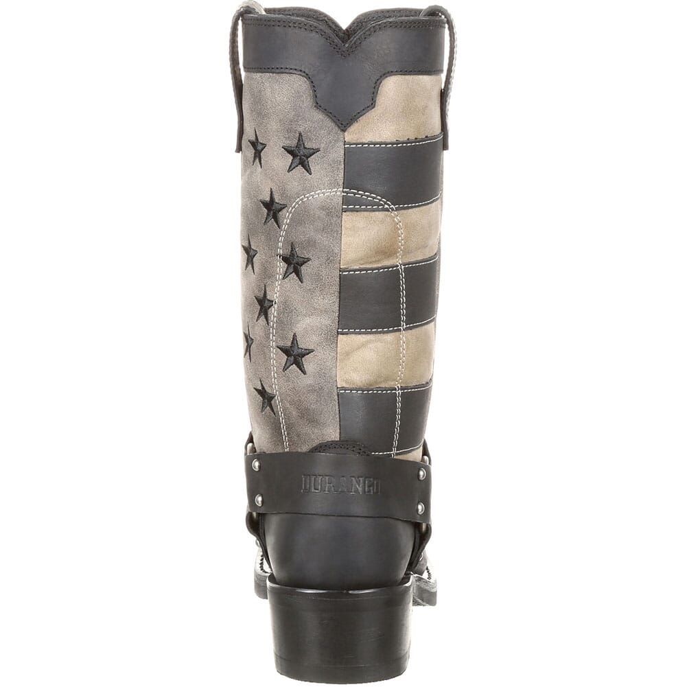 Durango Women's Faded Flag Western Boots - Black/Charcoal Grey