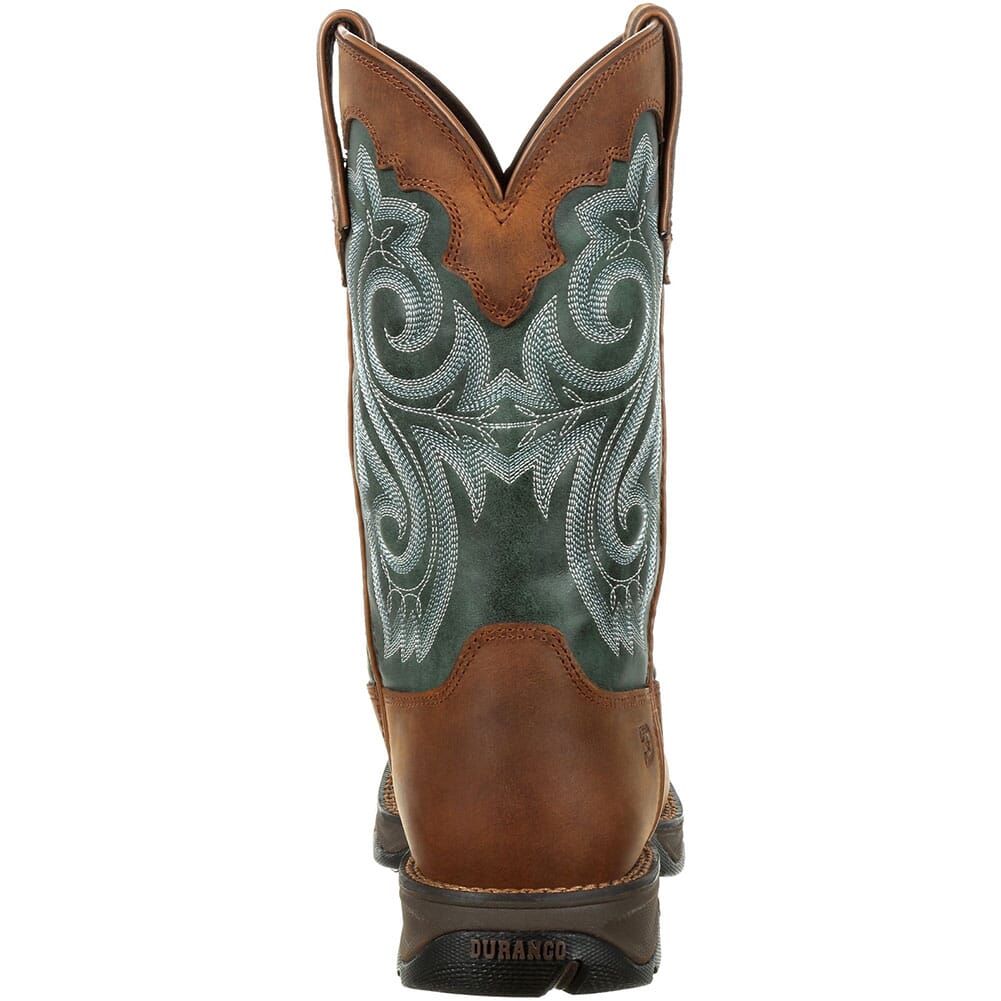 DRD0312 Durango Women's Lady Rebel WP Western Boots - Brown Evergreen