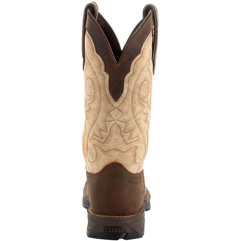DRD0332 Durango Women's Lady Rebel Western Boots - Bark Brown/Taupe
