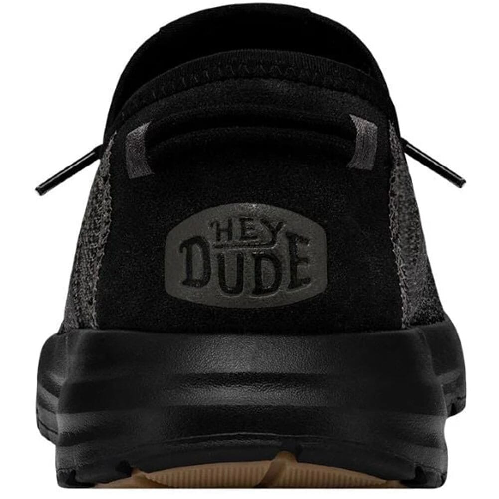 40140-0WM Hey Dude Men's Sirocco Casual Shoes - Black Night